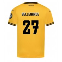 Camisa de time de futebol Wolves Jean-Ricner Bellegarde #27 Replicas 1º Equipamento 2024-25 Manga Curta